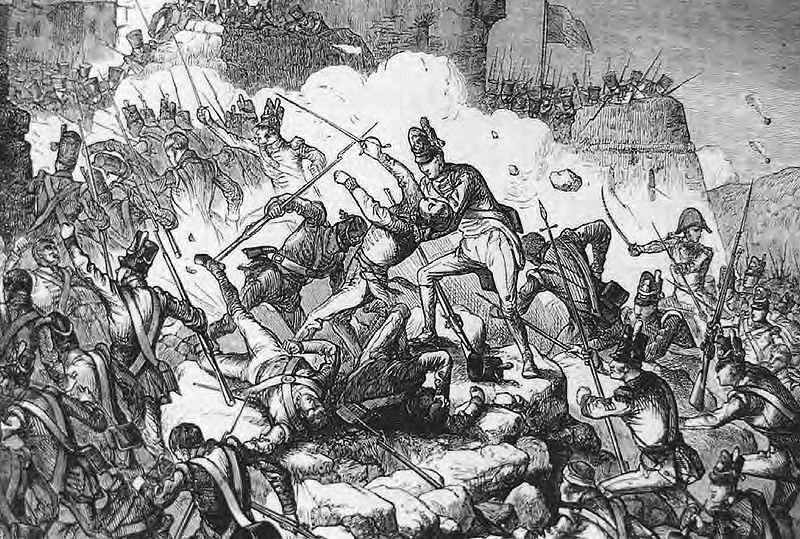 Second siege of Ciudad Rodrigo.
