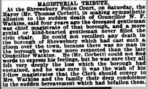 Shrewsbury Chronicle 22 February 1907