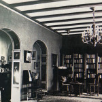 Max's study in Bosestrasse, Leipzig