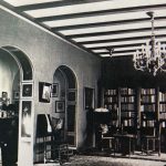 Max's study in Bosestrasse, Leipzig